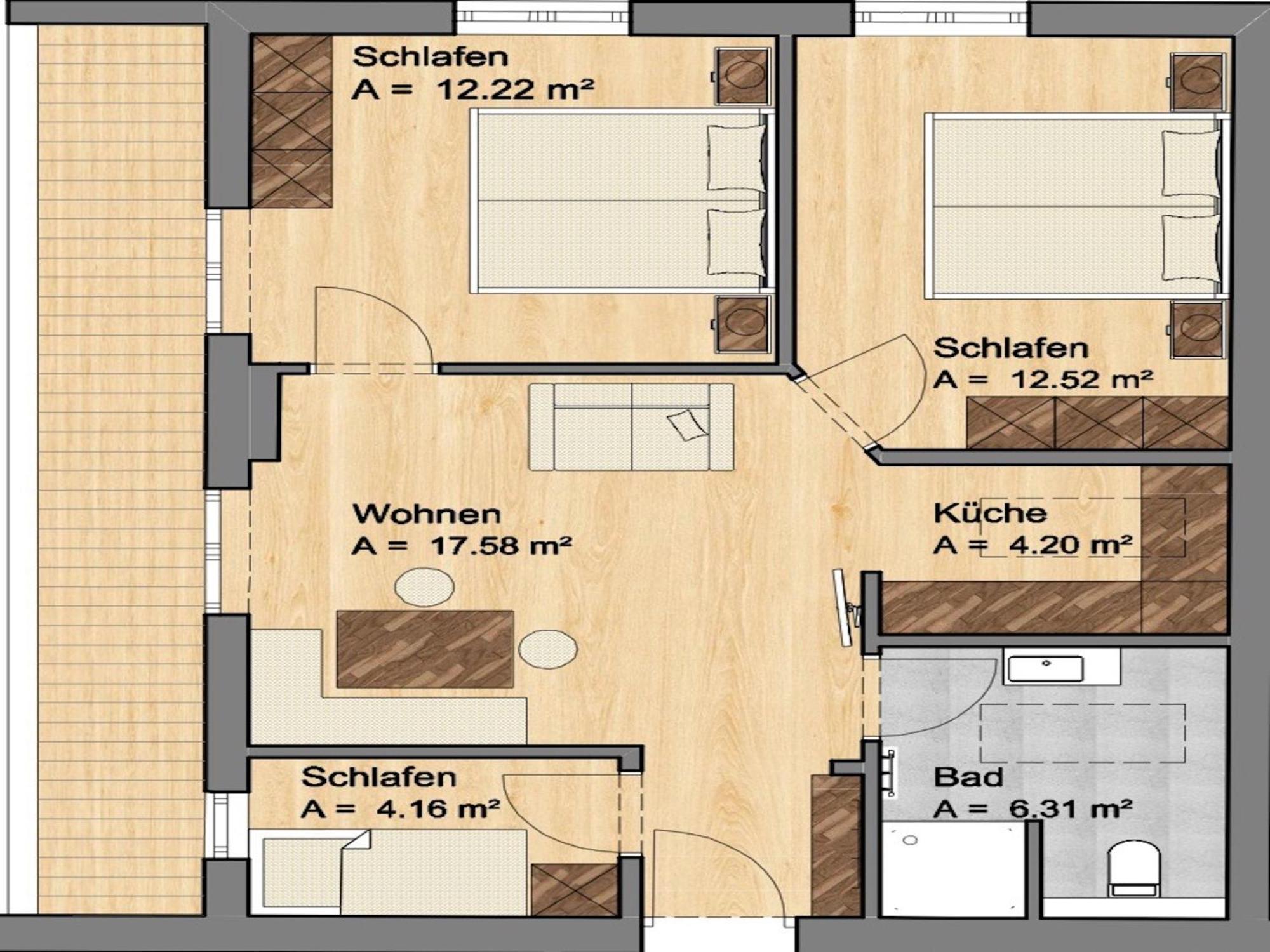 Appartement Schwaiger เชฟเฟา อัม วิลเดนไคเซอร์ ห้อง รูปภาพ